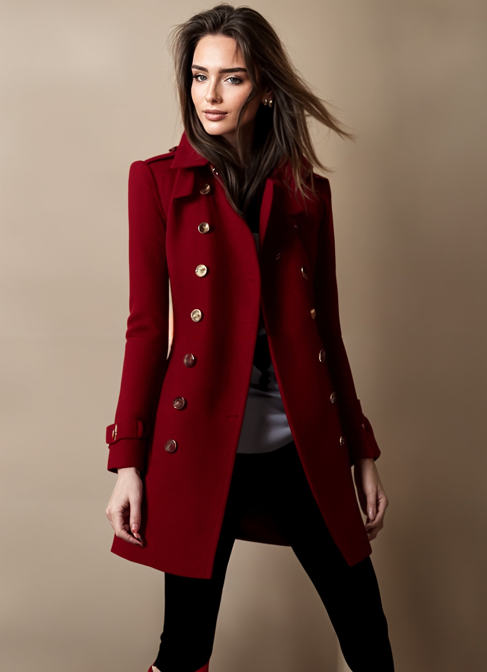 Catherine | Double button trench coat