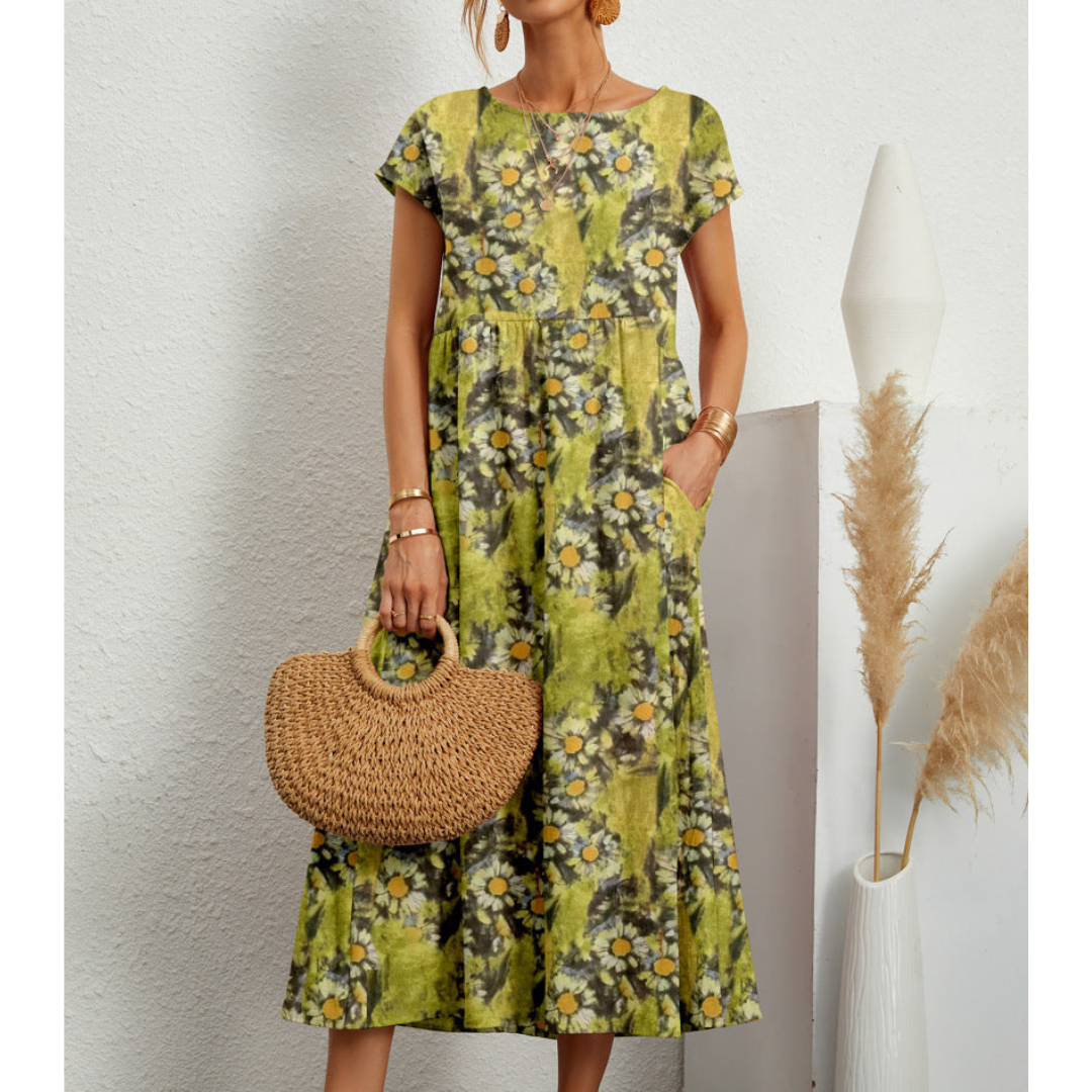 Josiane | Elegant floral dress