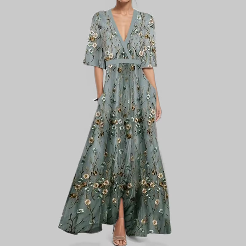 Elisia |  Elegant floral dress