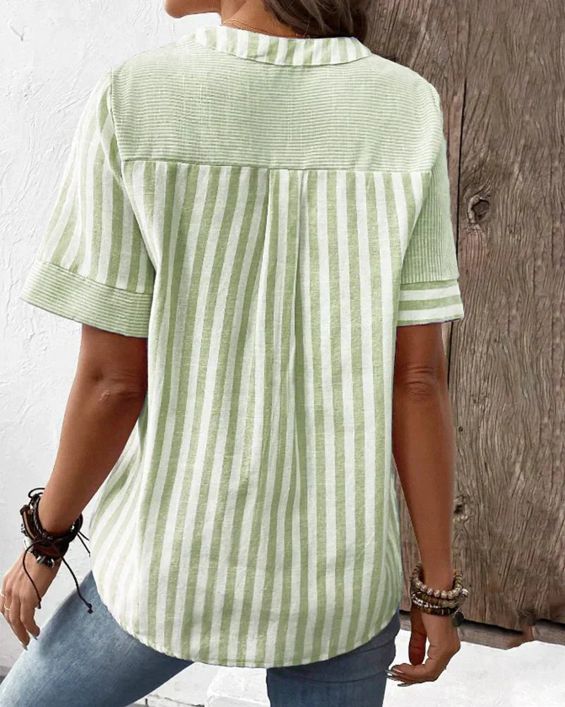 Lilly | Soft striped blouse