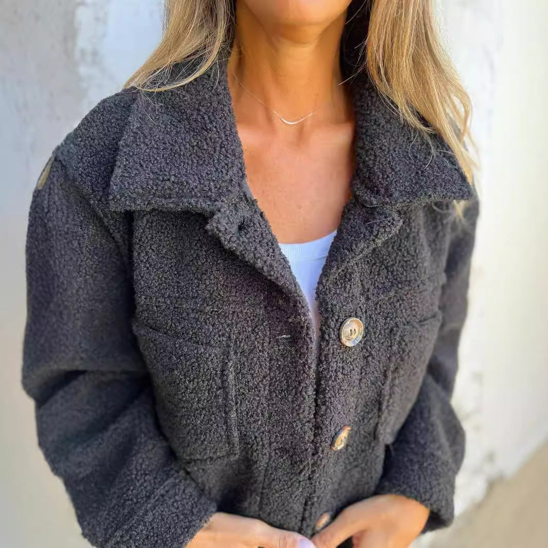 Élisa | Elegant fleece jacket for spring