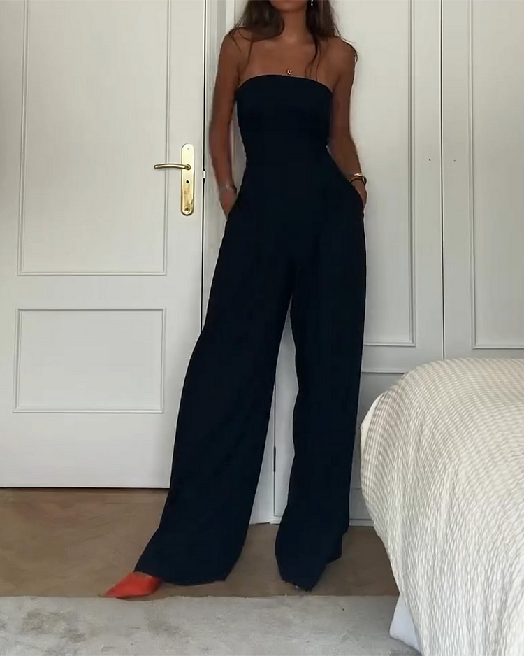 Céleste | Elegant off-the-shoulder jumpsuit