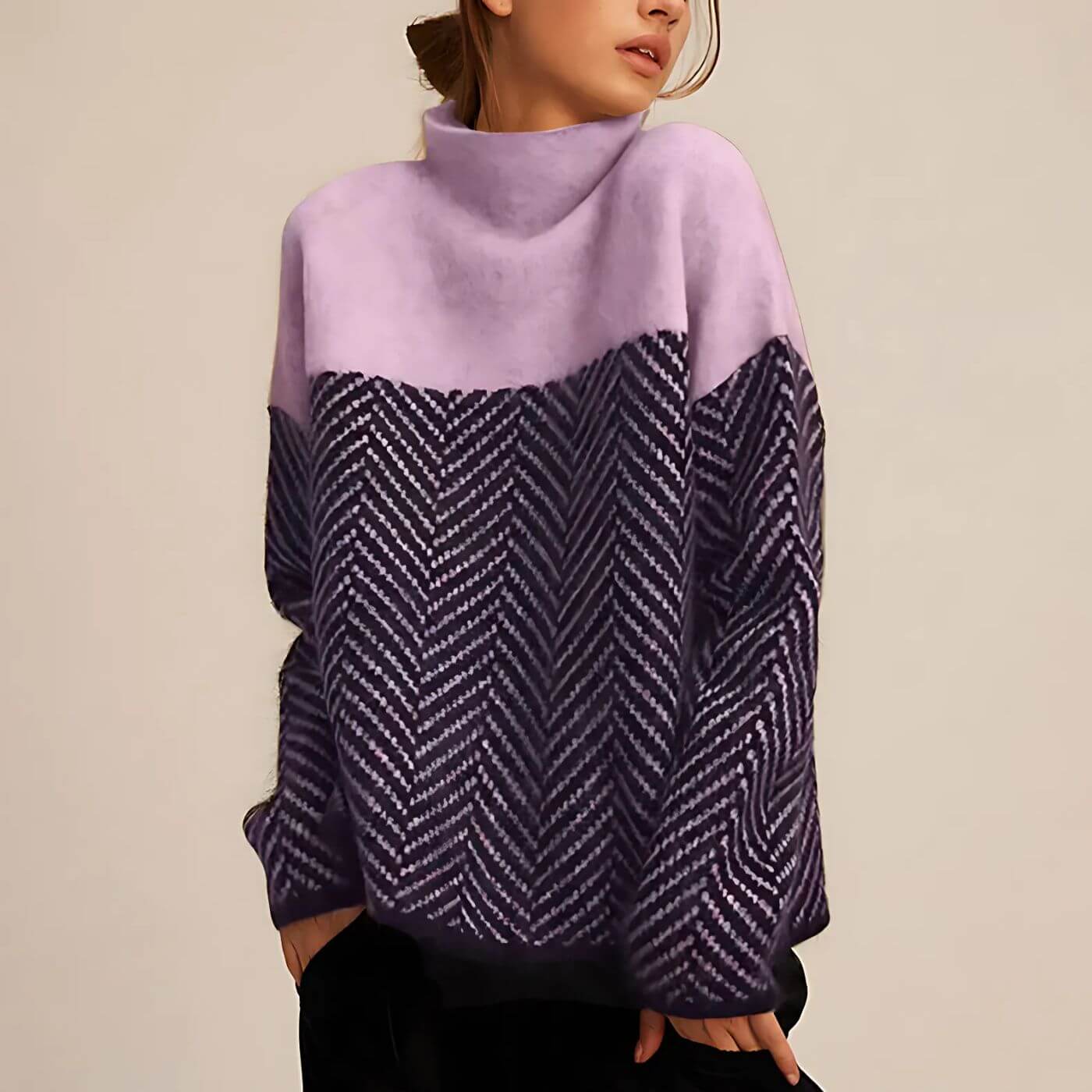 Alice™ – Cozy Turtleneck Sweater