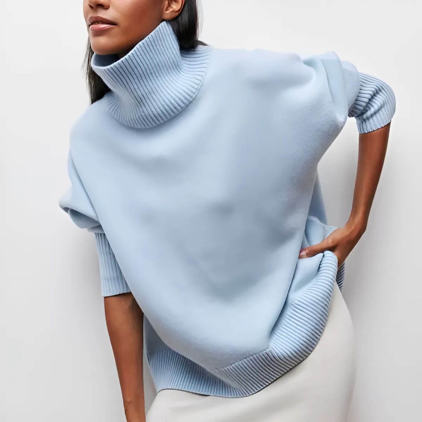 Emily™ - Oversized Turtleneck Sweater for Ultimate Comfort