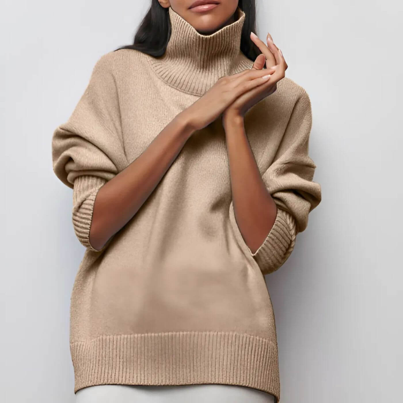 Emily™ - Oversized Turtleneck Sweater for Ultimate Comfort