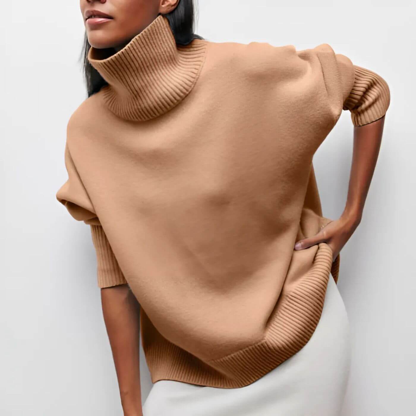 Emily™ - Oversized Turtleneck Sweater for Ultimate Comfort