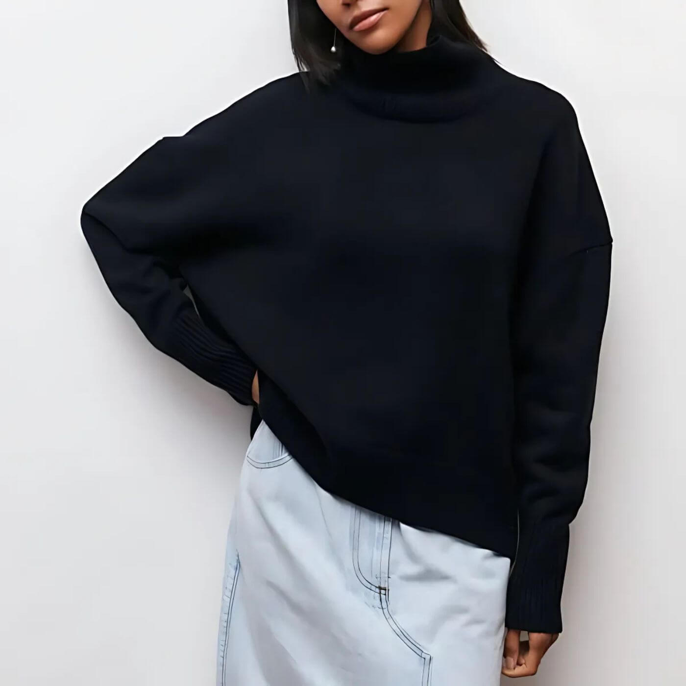 Emily™ - Oversized Turtleneck Sweater for Ultimate Comfort