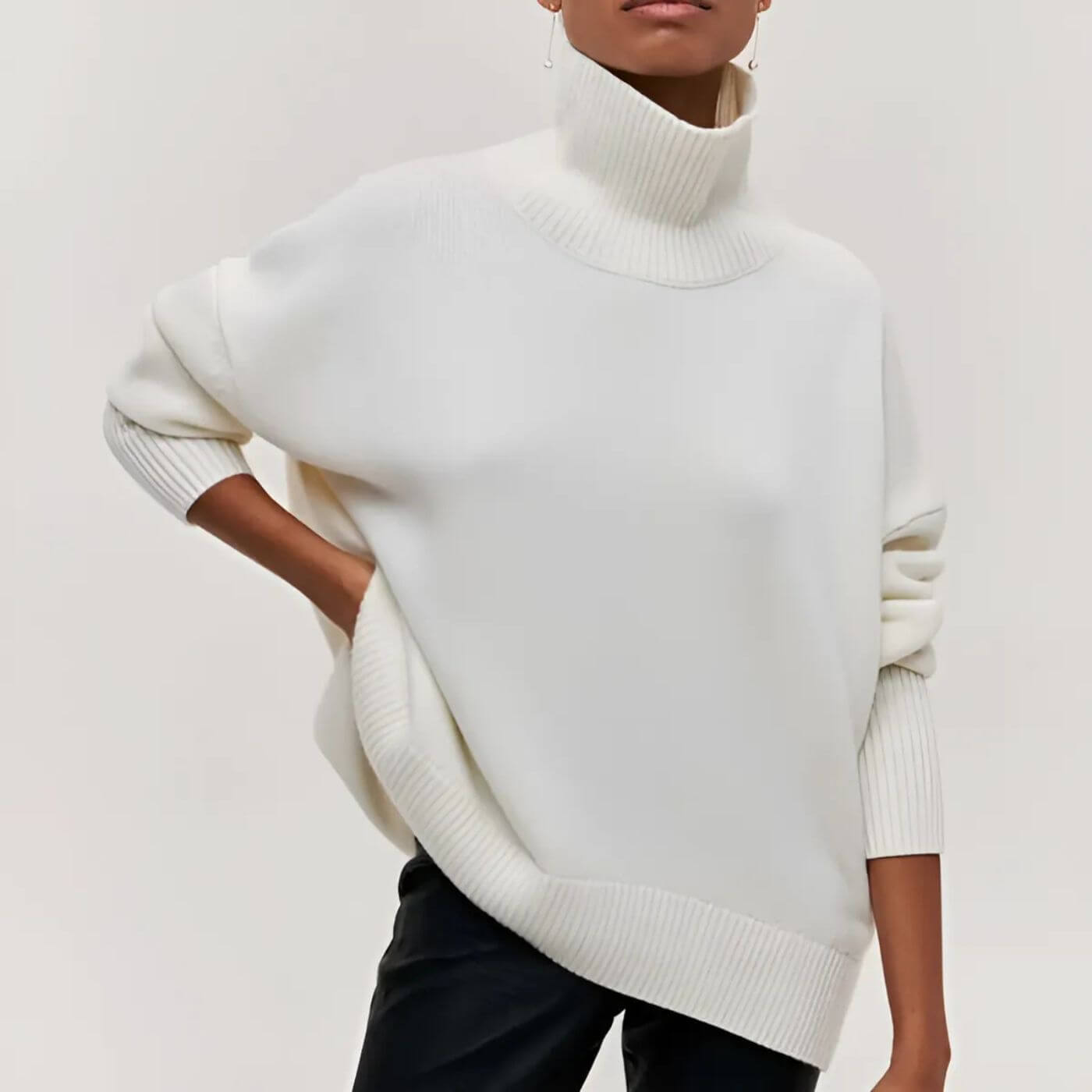 Emily™ - Oversized Turtleneck Sweater for Ultimate Comfort