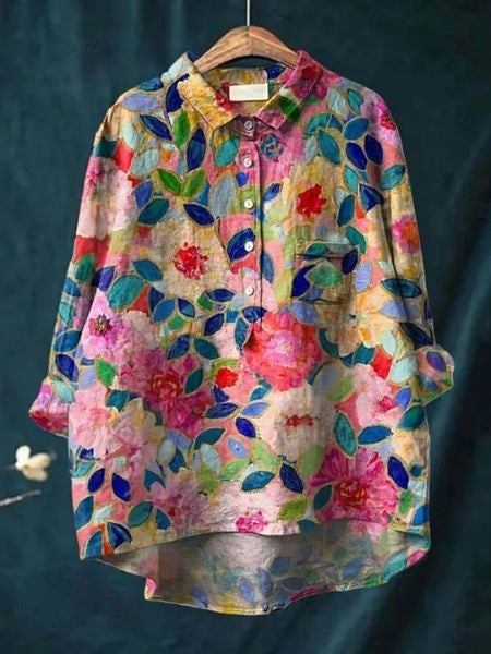 Lilia | Floral print blouse