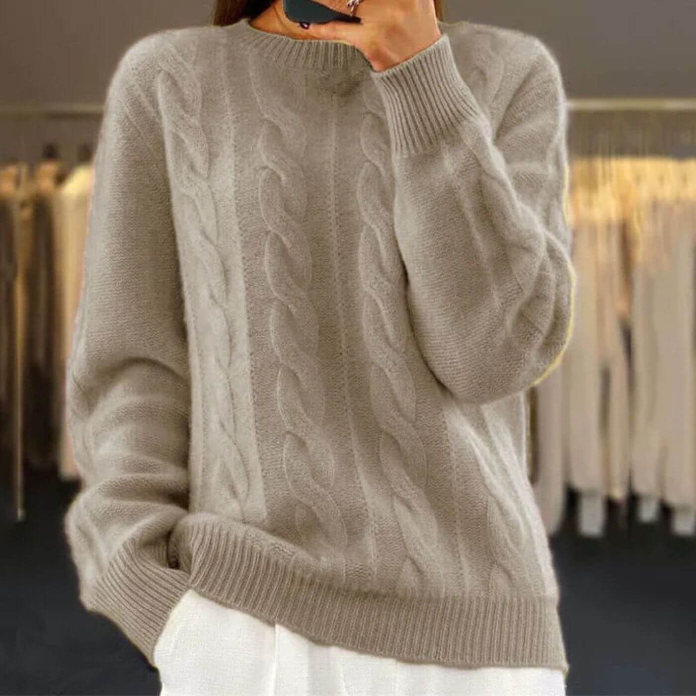 Georgia™ - Cozy Knit Sweater