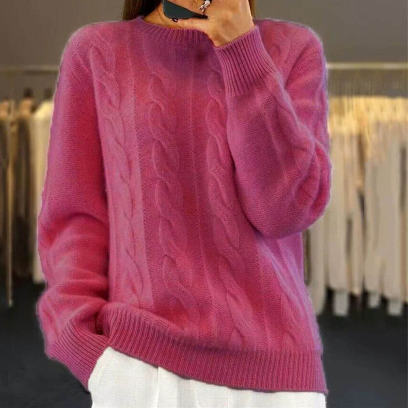 Georgia™ - Cozy Knit Sweater