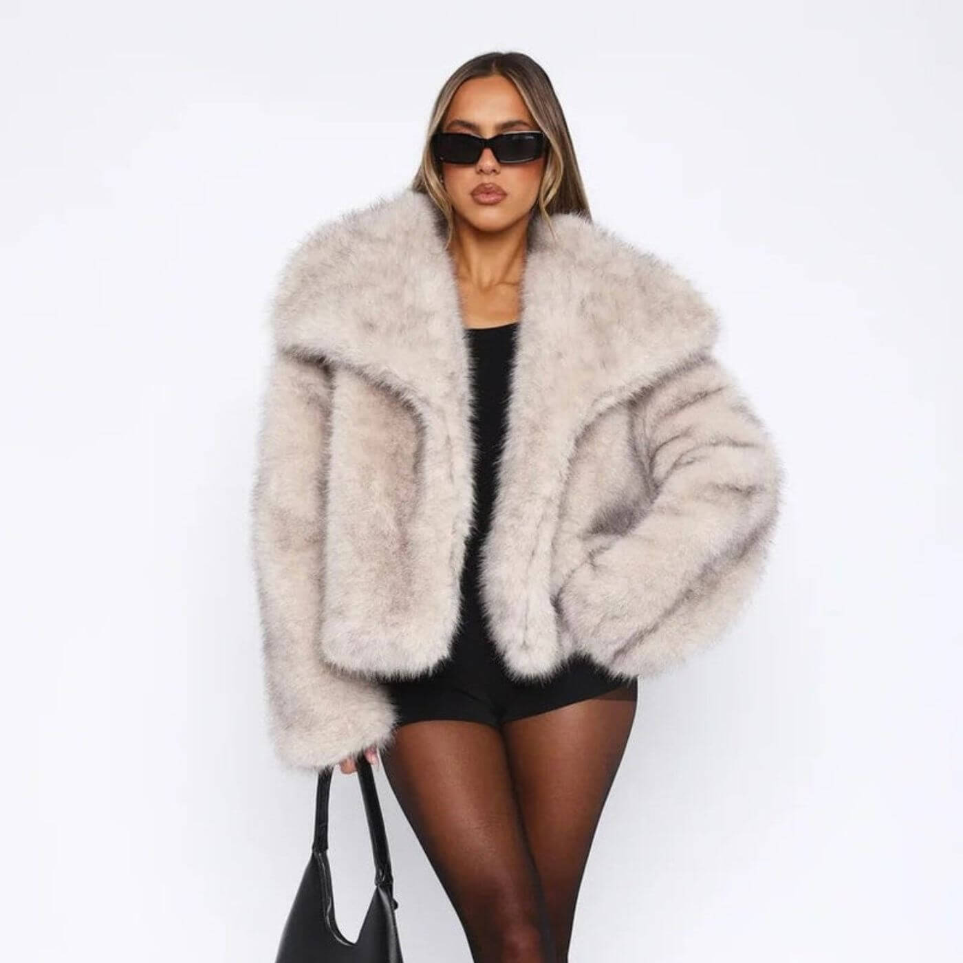 Kate™ - Elegant Faux Fur Coat