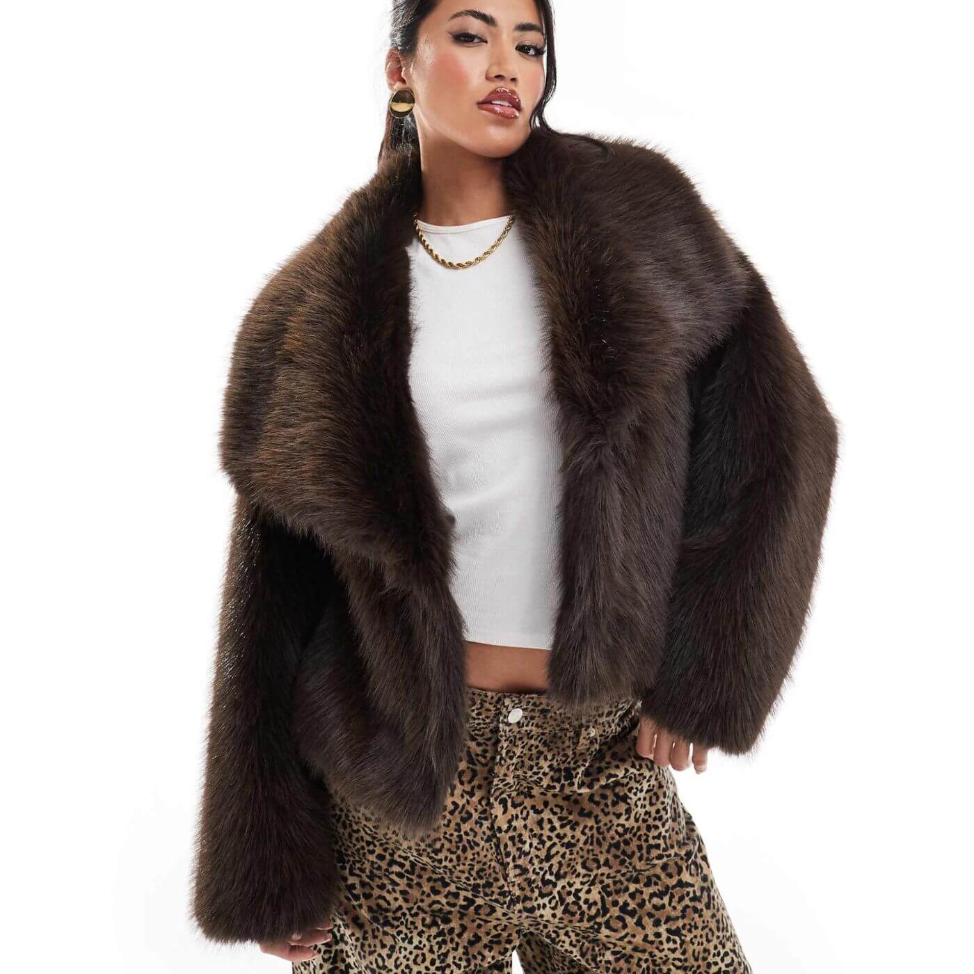 Kate™ - Elegant Faux Fur Coat