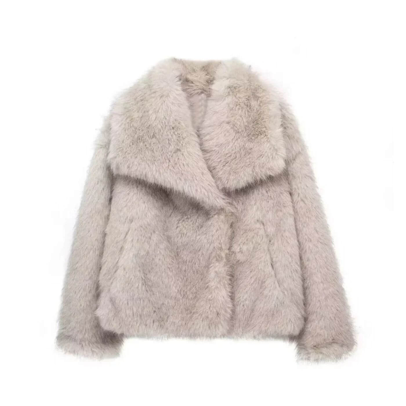 Lucy™ - Vegan Fur Coat for Cozy Winters