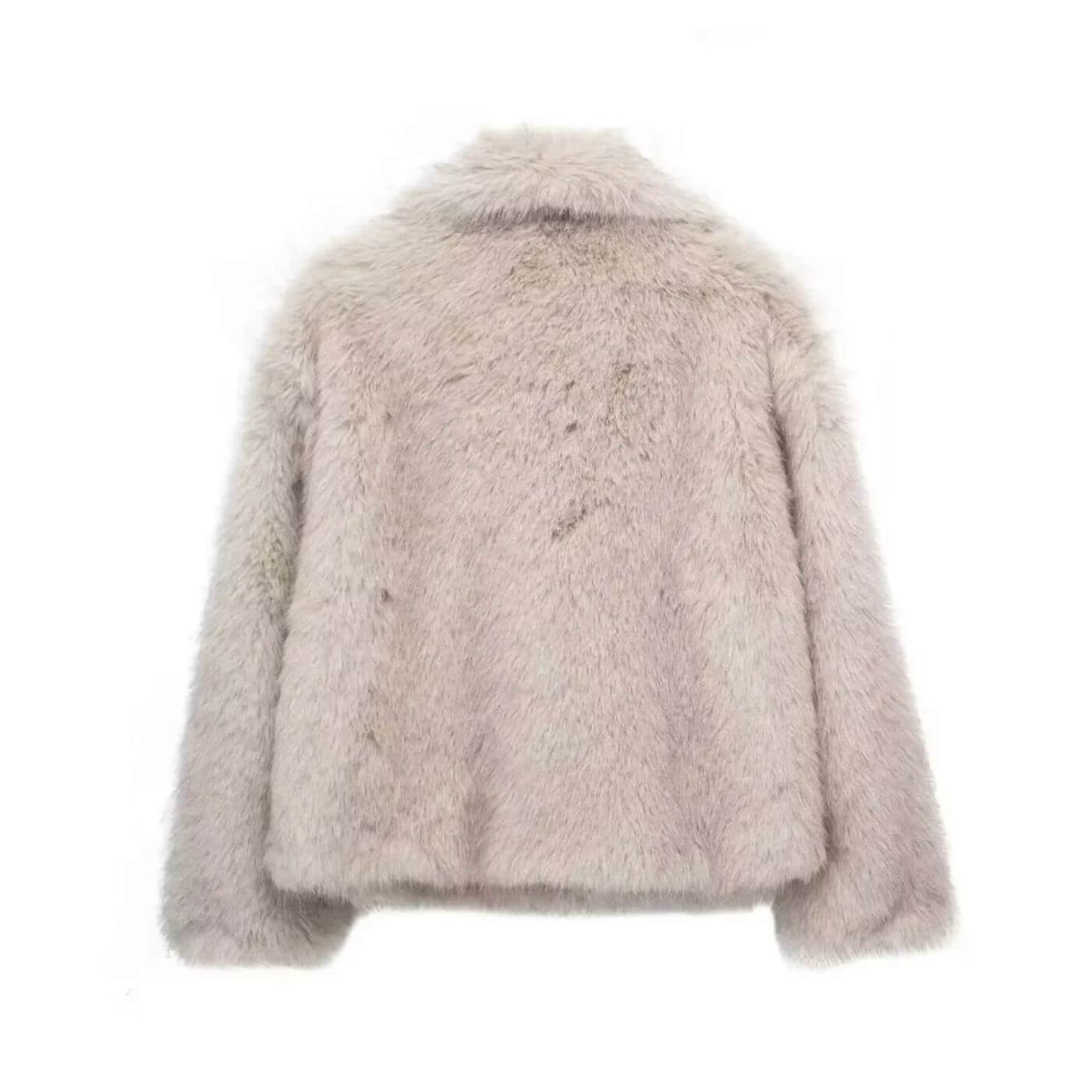 Lucy™ - Vegan Fur Coat for Cozy Winters