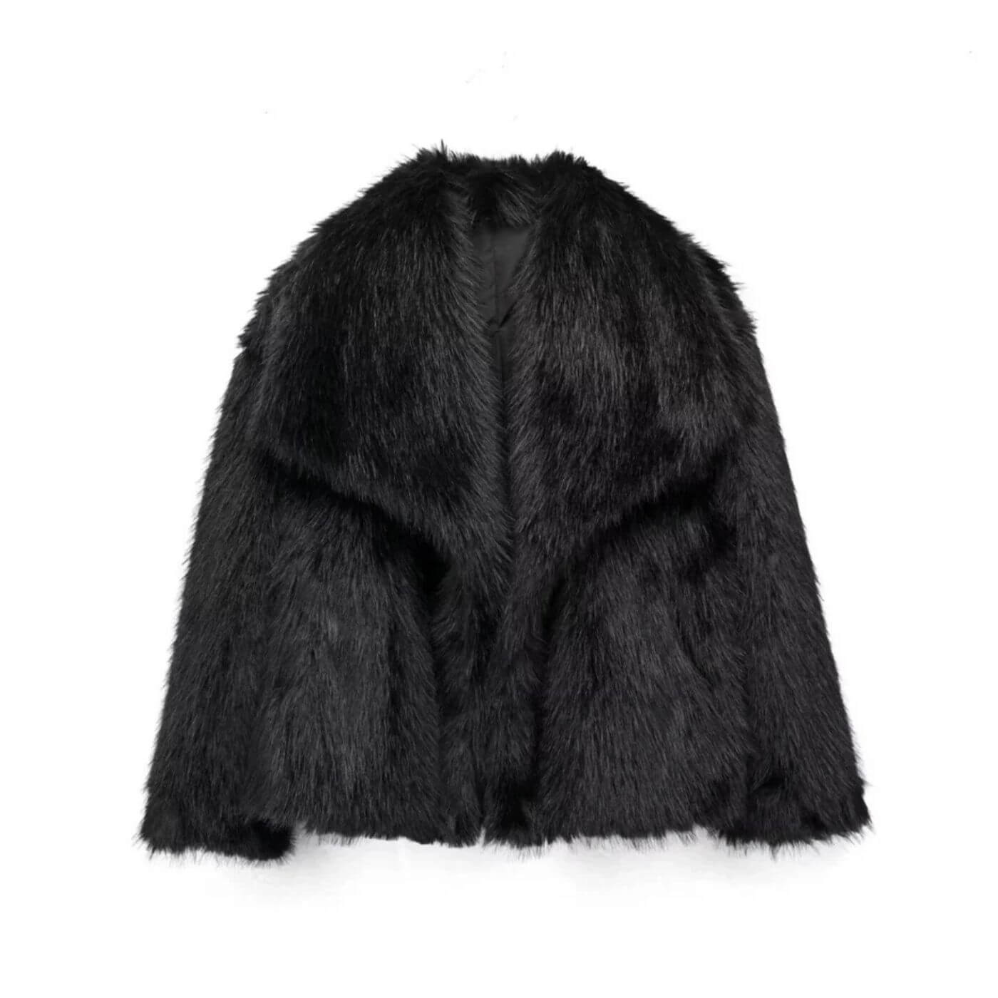 Lucy™ - Vegan Fur Coat for Cozy Winters