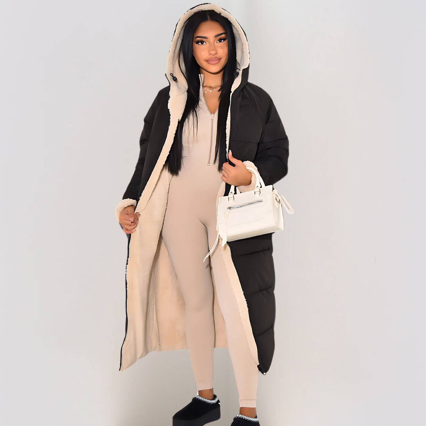 Mary™ - Winter Reversible Long Jacket