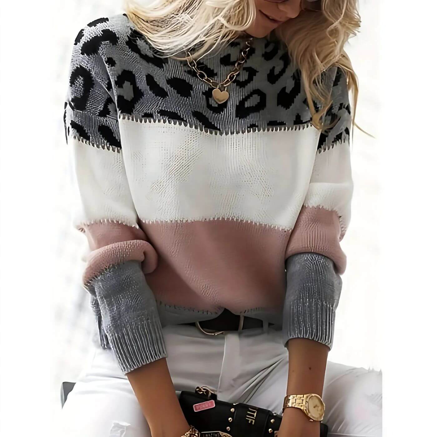 Rose™ - Cozy Knitted Sweater