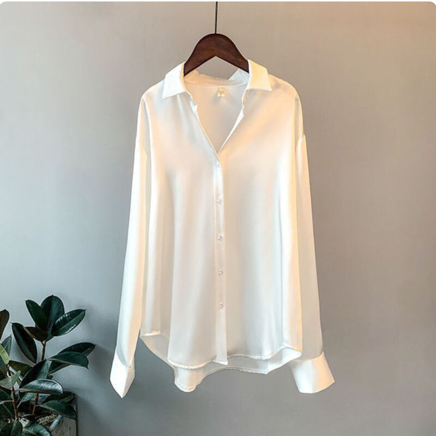 Camicia | Women's satin shirt