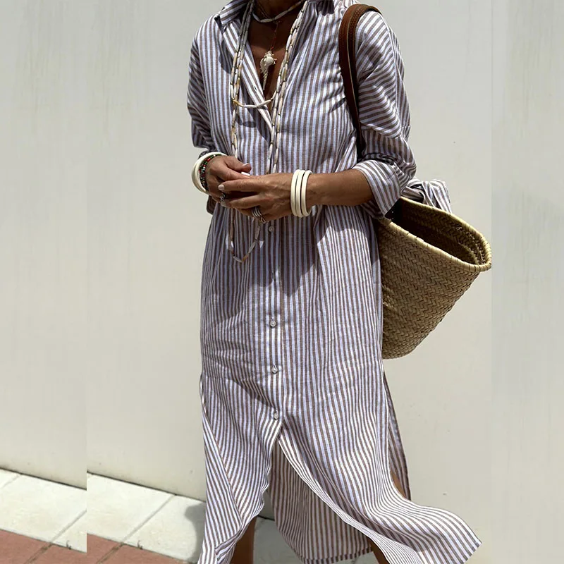 Niyara | Striped dress Shirt