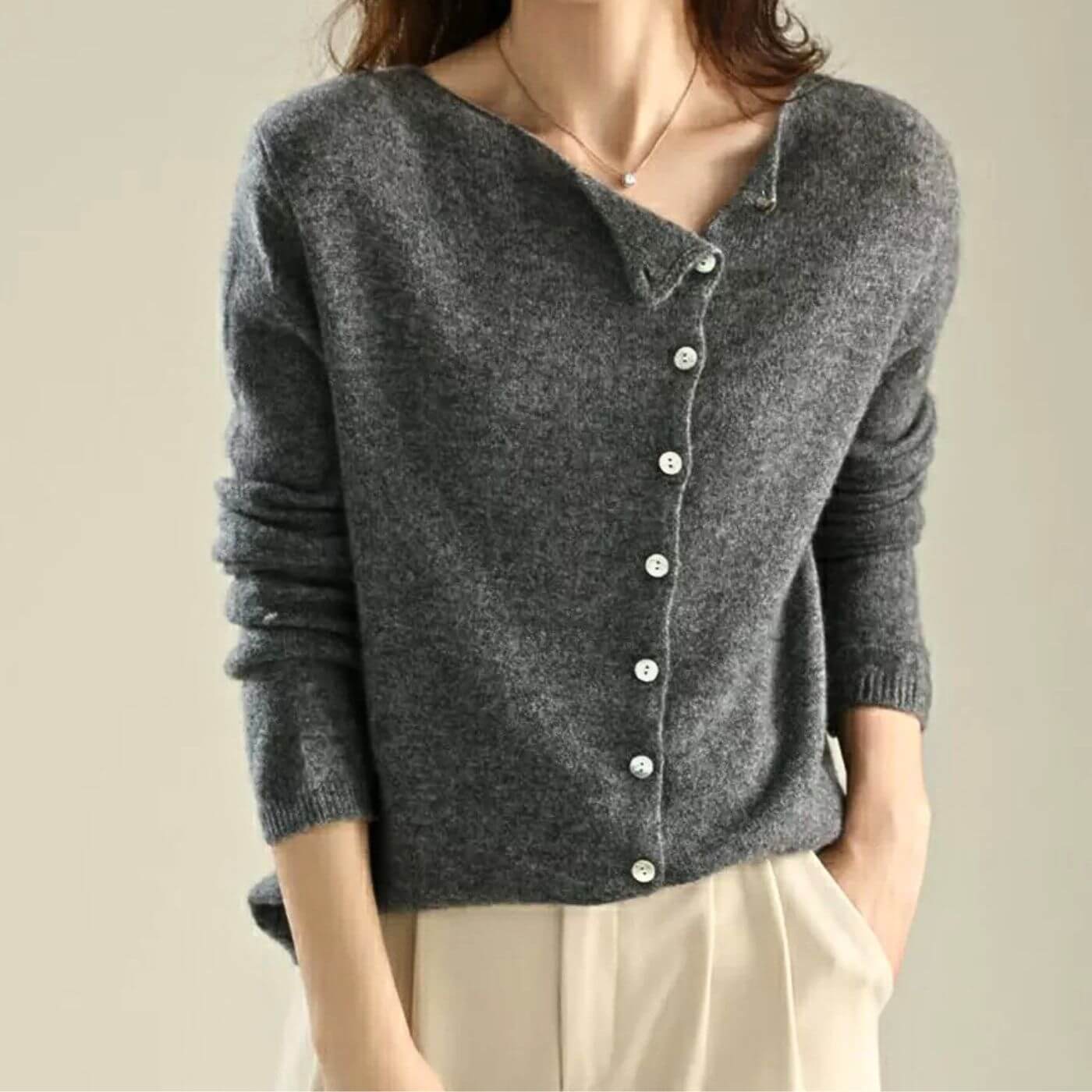 Zoe™ - Stylish Button-Down Cardigan