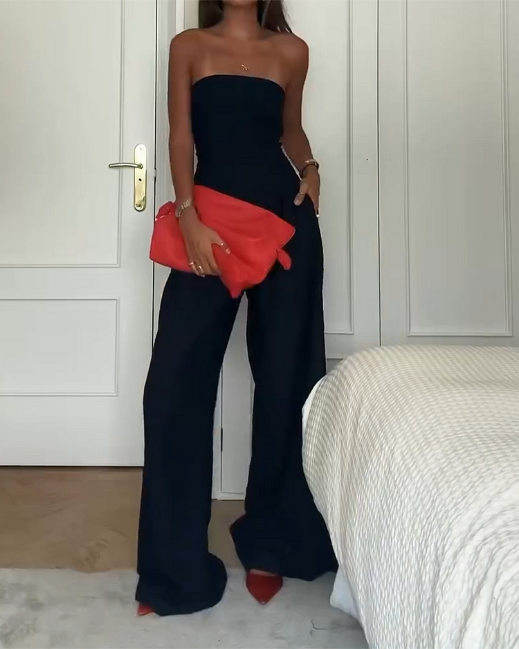 Céleste | Elegant off-the-shoulder jumpsuit